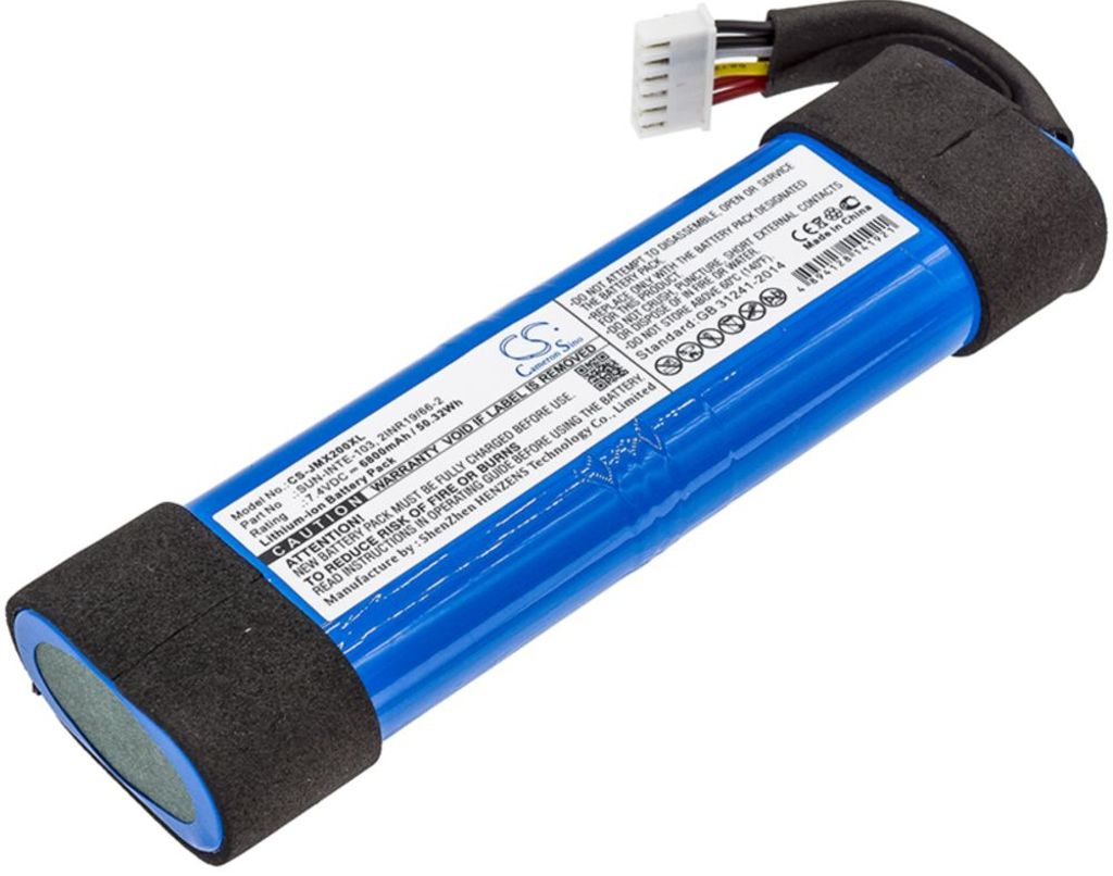 Batteri til JBL SUN-INTE-103,2INR19/66-2,ID1019 6800 mAh