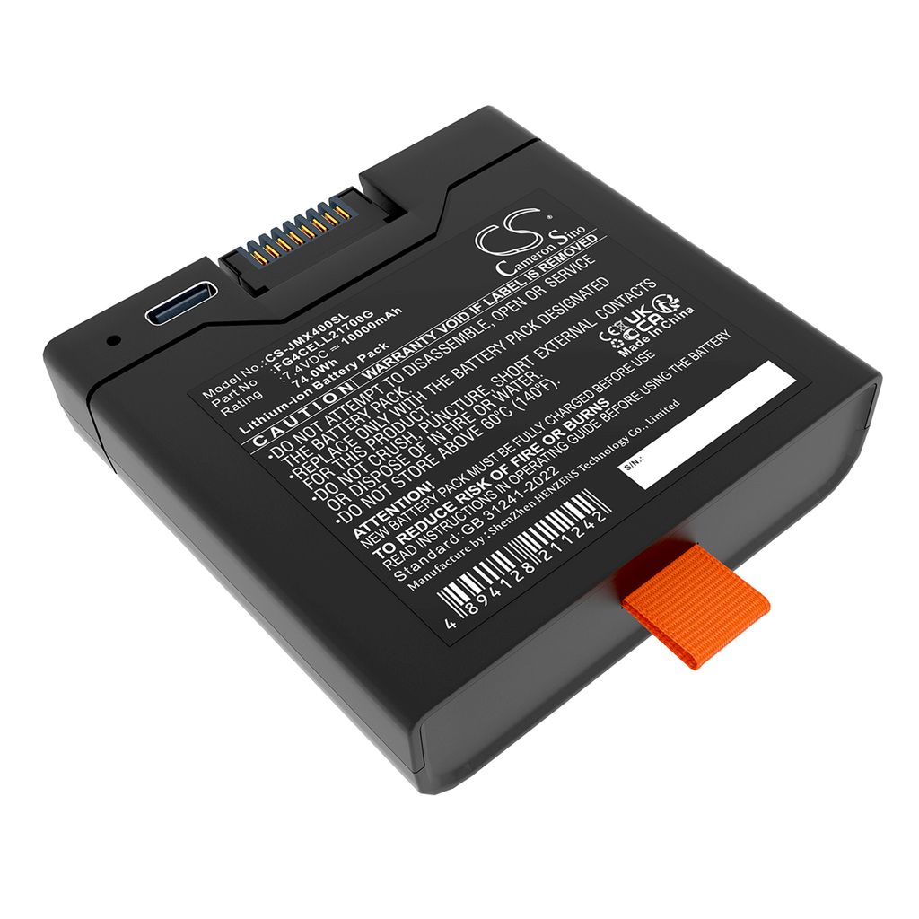 Batteri til JBL FG4CELL21700G,FG4CELL21700H 10000 mAh