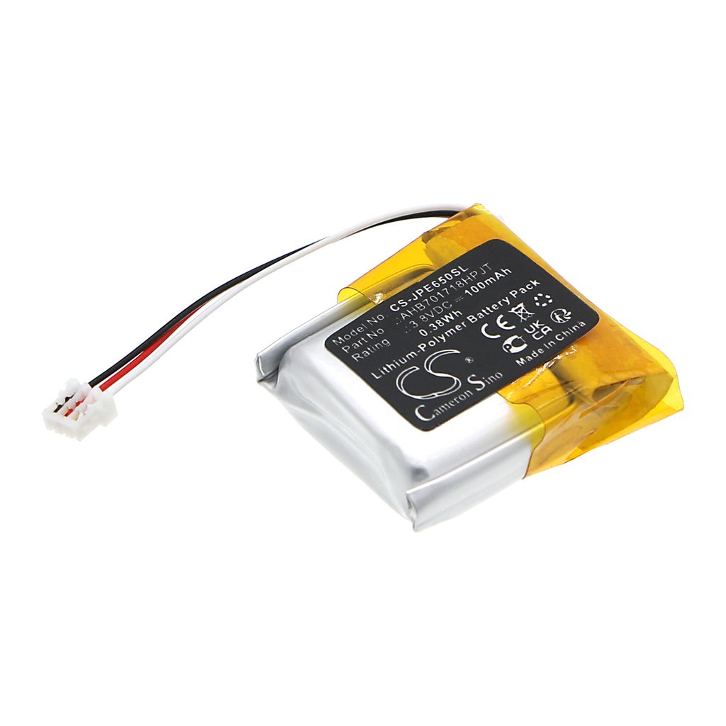 Batteri til Jabra AHB701718HPJT 100 mAh