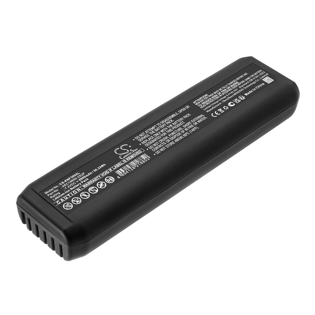 Batteri til Konftel 900102095,AEC18650-2S2P,Li18S 6800 mAh