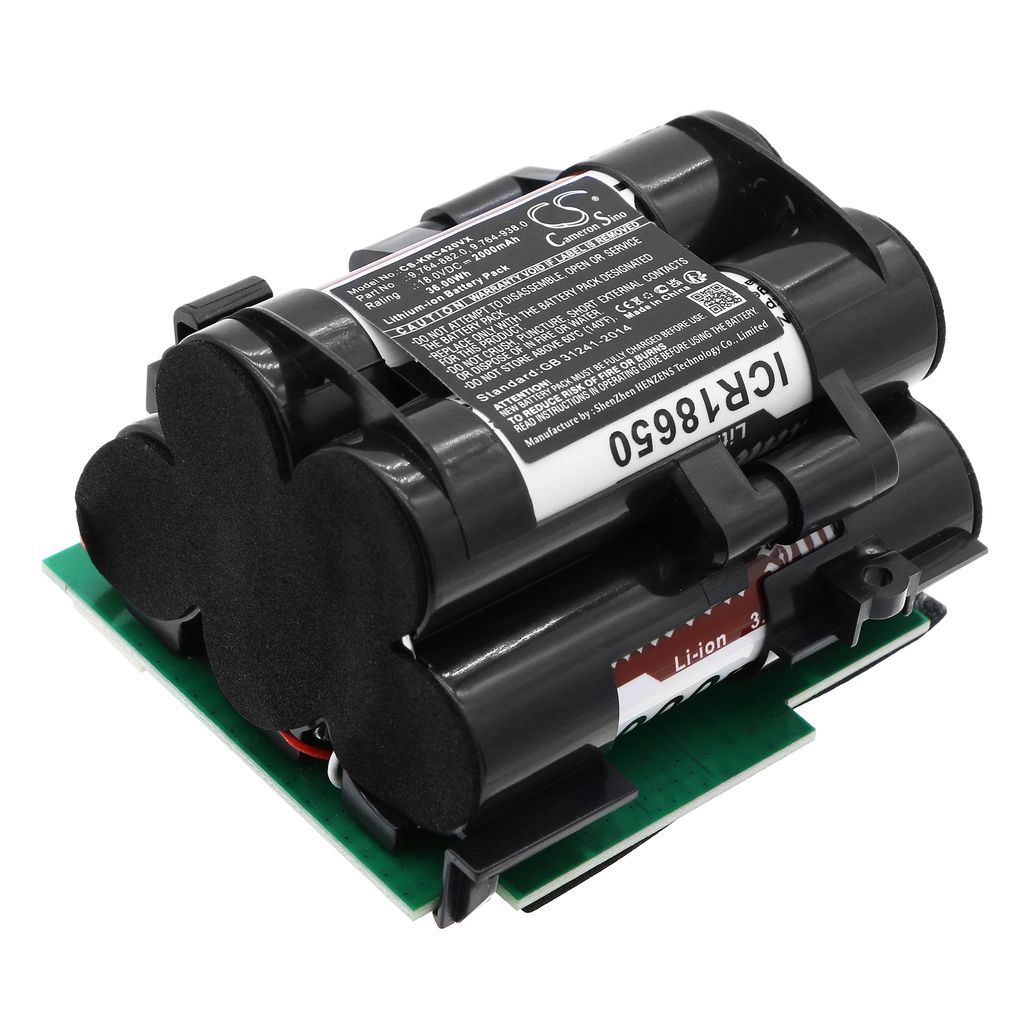 Batteri til Karcher 9.764-882.0,9.764-938.0 2000 mAh