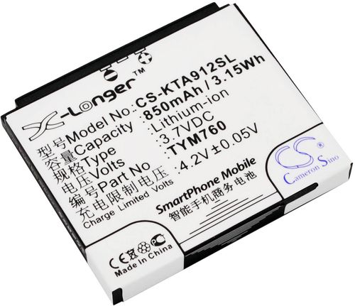Batteri til K-Touch TYM760 850 mAh