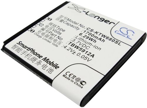 Batteri til K-Touch TBW5912A 1700 mAh