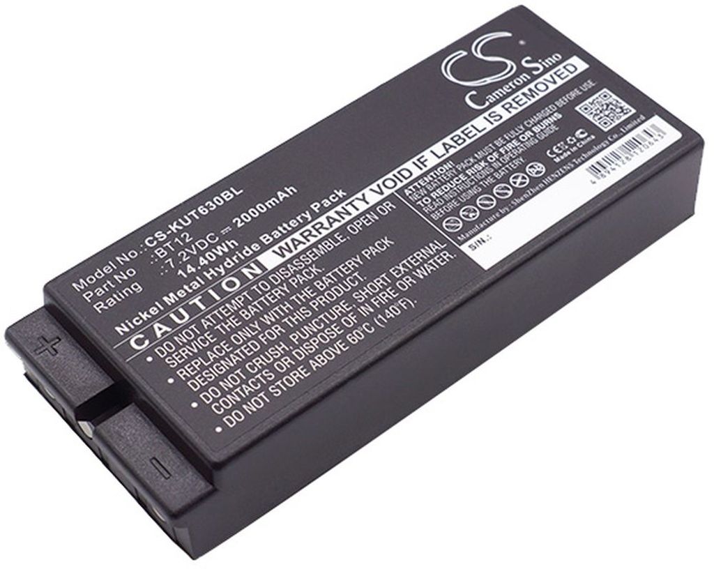 Batteri til Ikusi BT12 2000 mAh