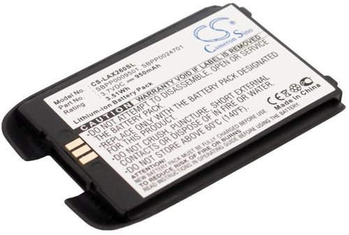 Batteri til LG SBPP0009501,SBPP0024701 950 mAh