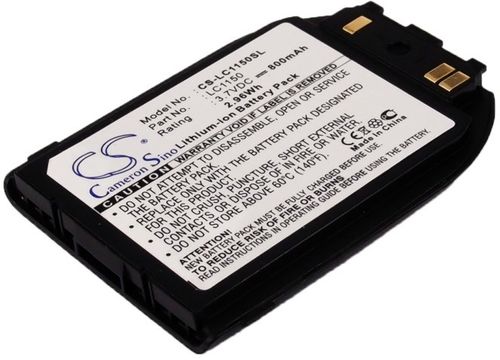 Batteri til LG LGLP-GADM,SBPP0013101 800 mAh