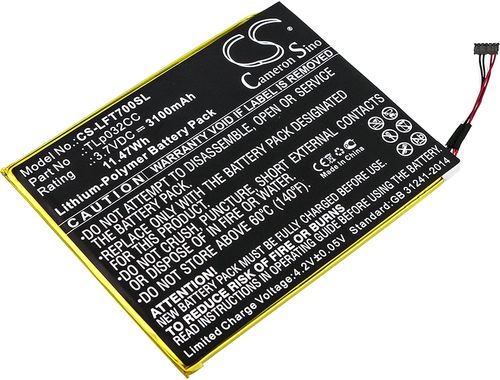 Batteri til Alcatel TLp032CC,TLp032CD 3100 mAh