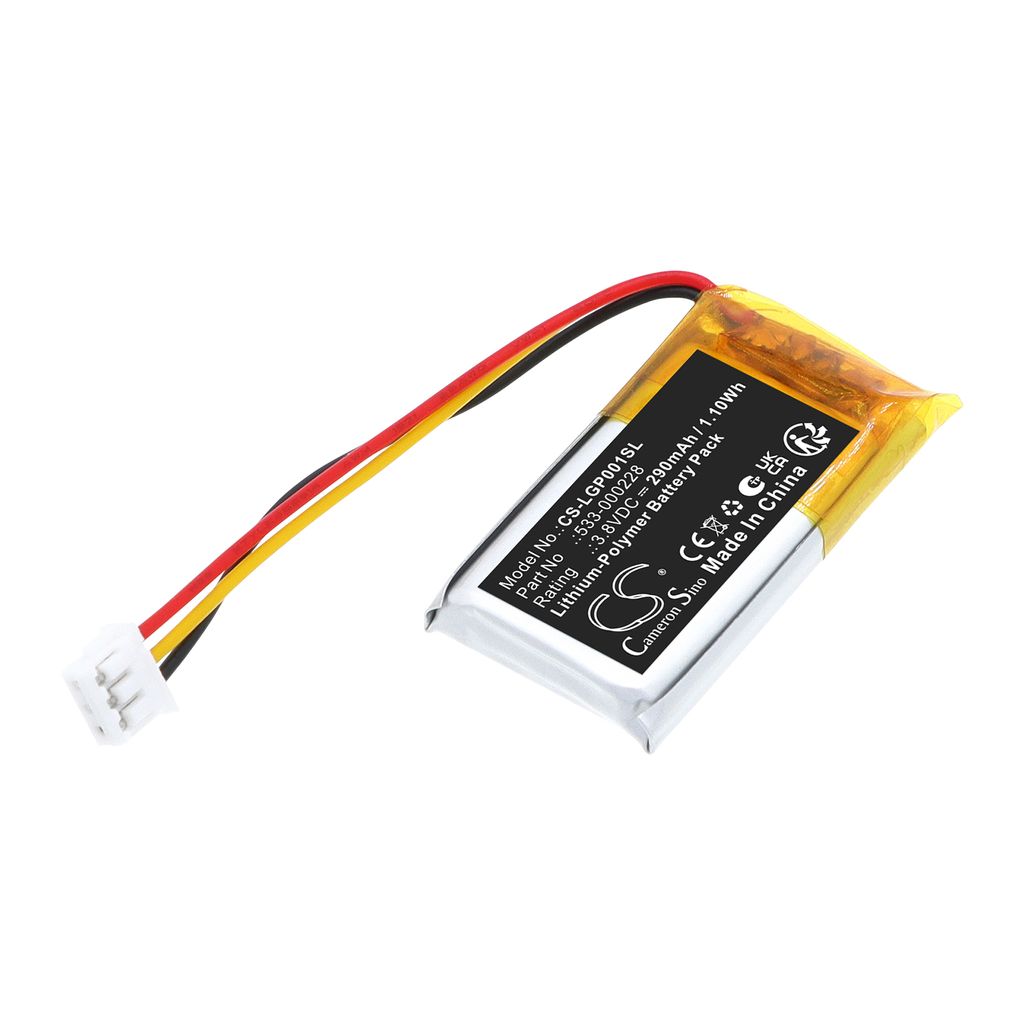 Batteri til Logitech 533-000228 290 mAh