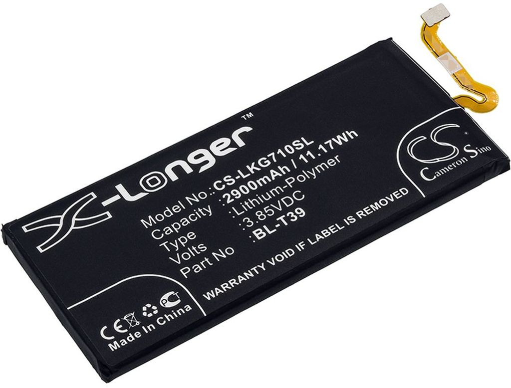 Batteri til LG BL-T39,EAC63878401 2900 mAh