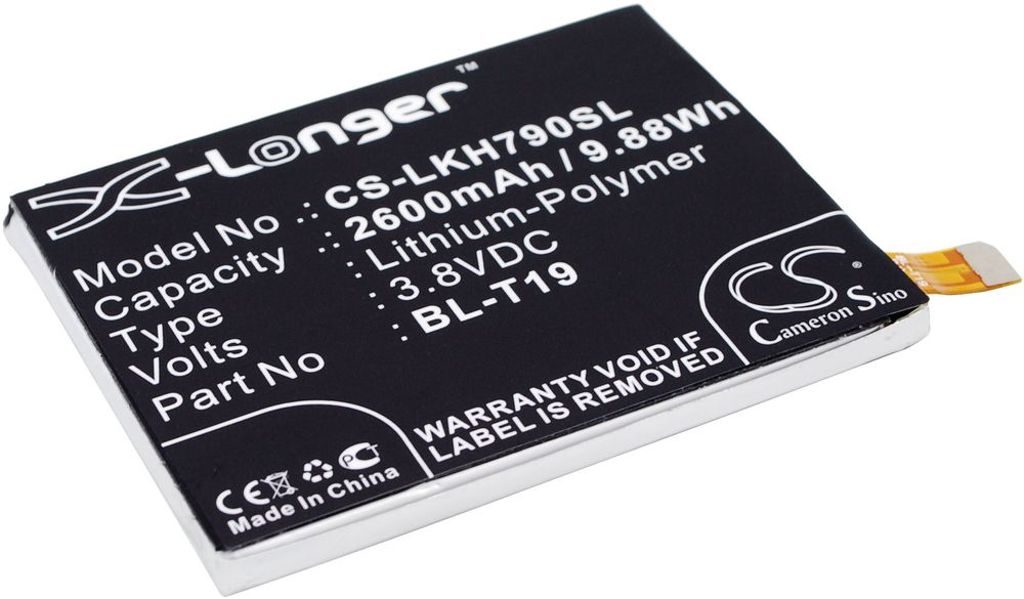 Batteri til LG BL-T19 2600 mAh