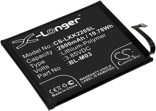 Batteri til LG BL-M03,EAC64791001 2800 mAh