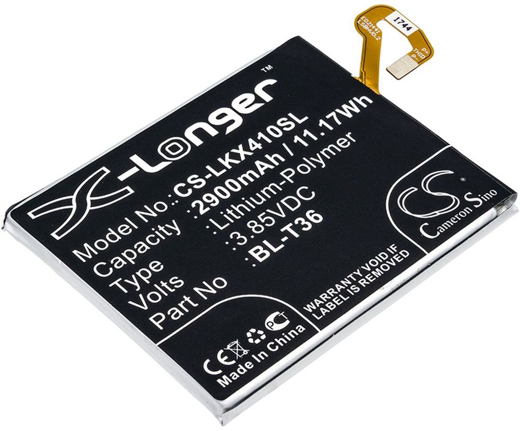 Batteri til LG BL-T36,EAC63638201 2900 mAh