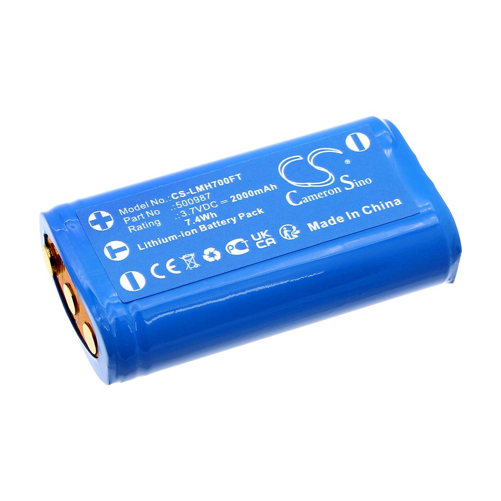 Batteri til Ledlenser 500987 2000 mAh
