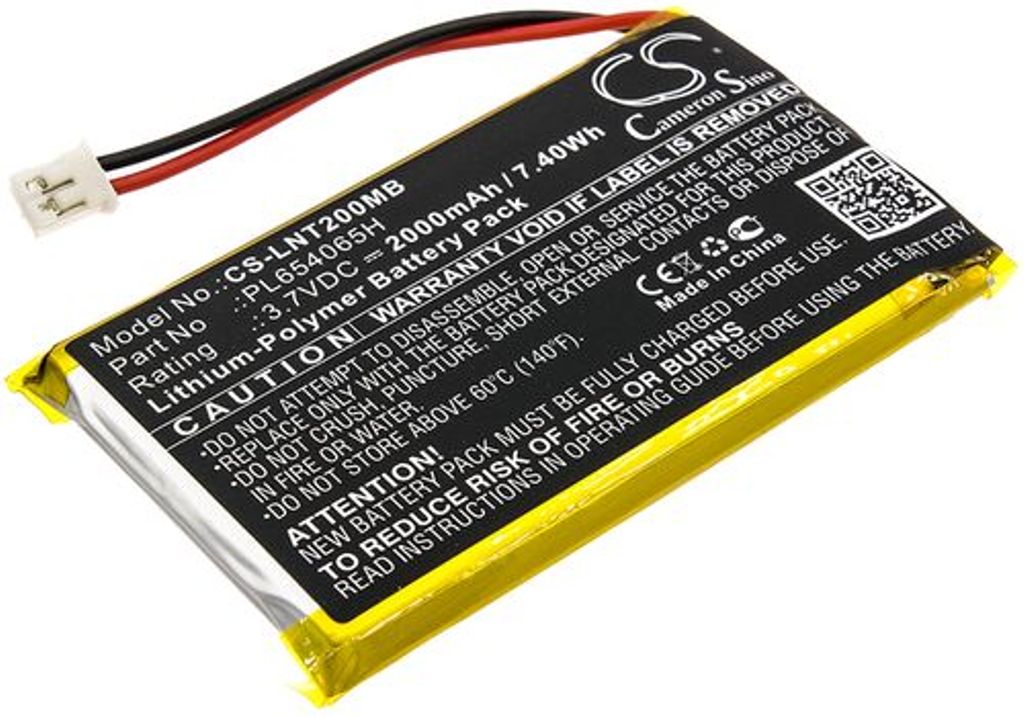 Batteri til Luvion PL654065H 2000 mAh