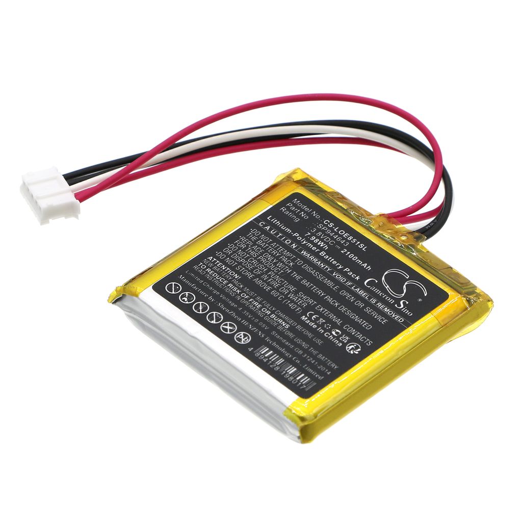 Batteri til Logitech 533-000154,AEC944643,SP944643 2100 mAh