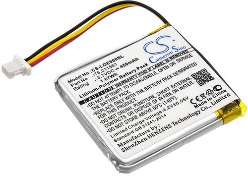Batteri til Logitech 75.211561 450 mAh
