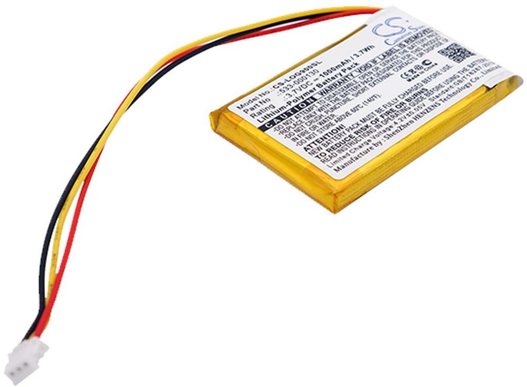 Batteri til Logitech 533-000130 1000 mAh