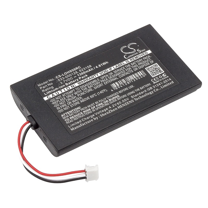 Batteri til Logitech 533-000128,623158 1300 mAh