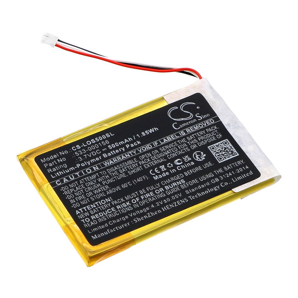 Batteri til Logitech 533-000156 500 mAh