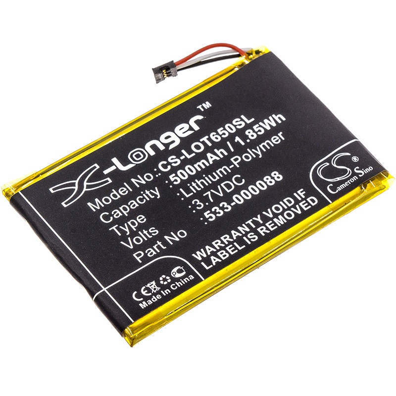 Batteri til Logitech 533-000088,HB303450,1506 500 mAh