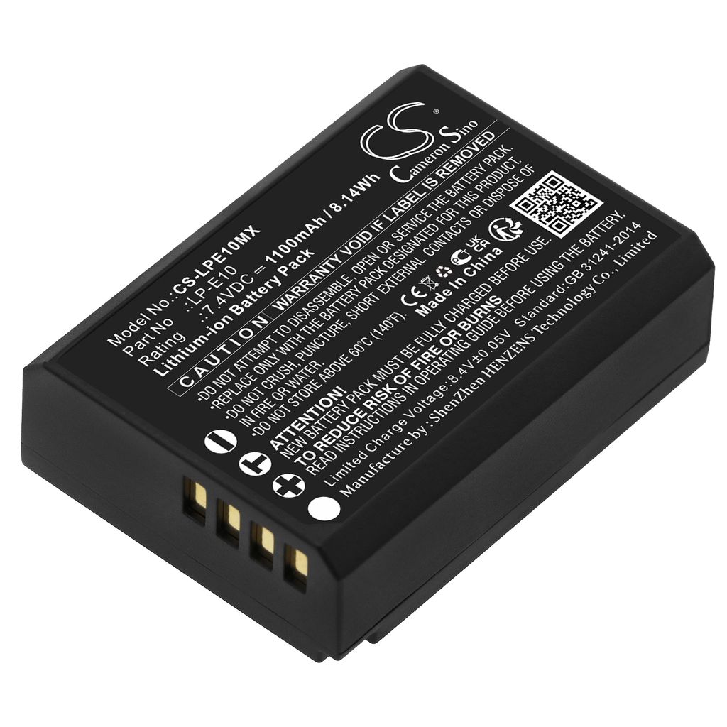 Batteri til Canon LP-E10 (1100mAh)