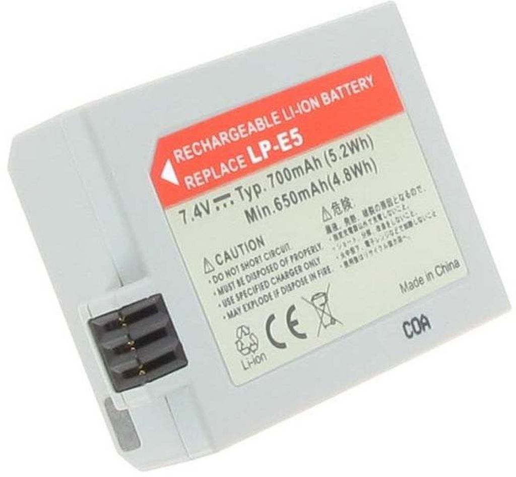 Batteri til Canon LP-E5 (1080mAh)