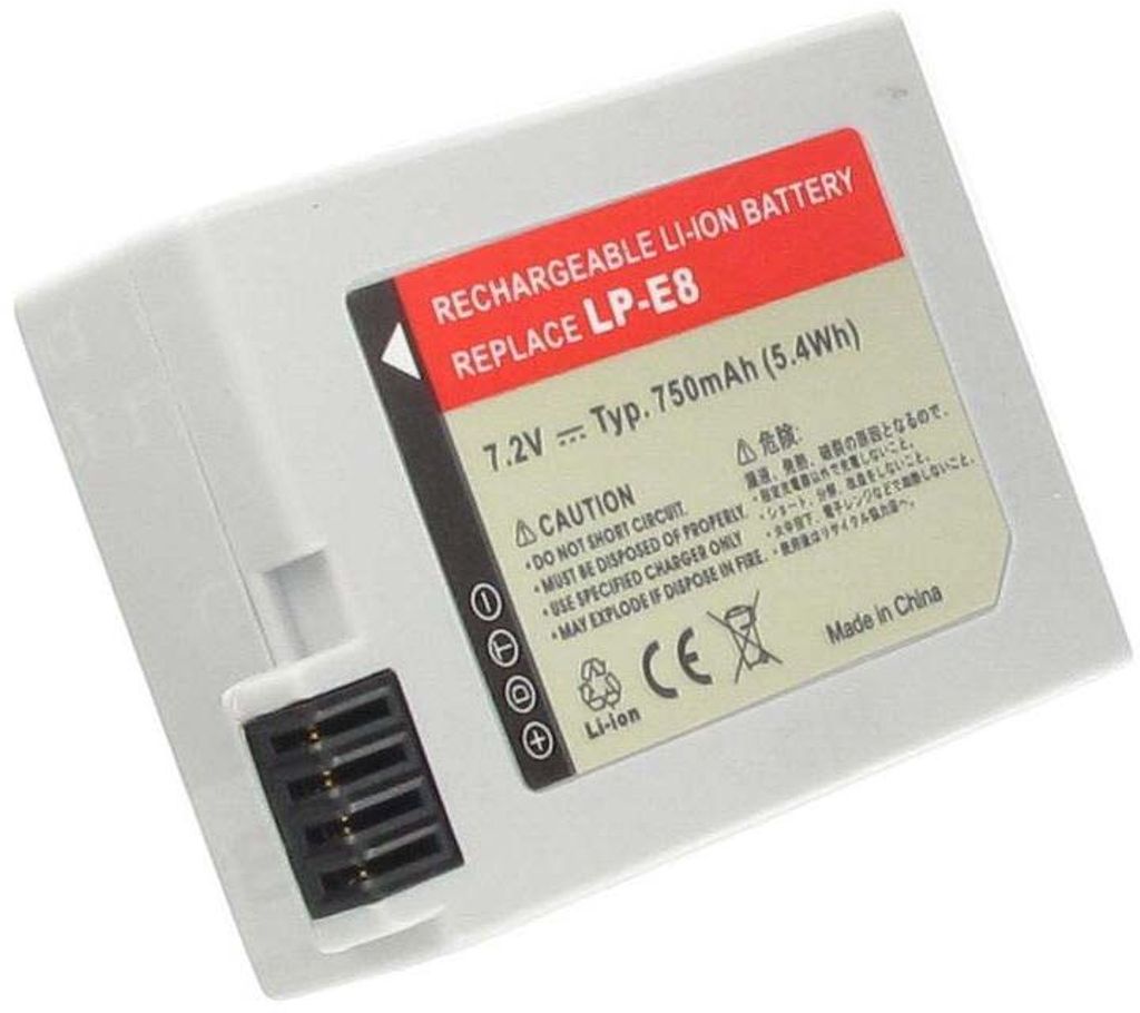 Batteri til Canon LP-E8 (1120mAh)
