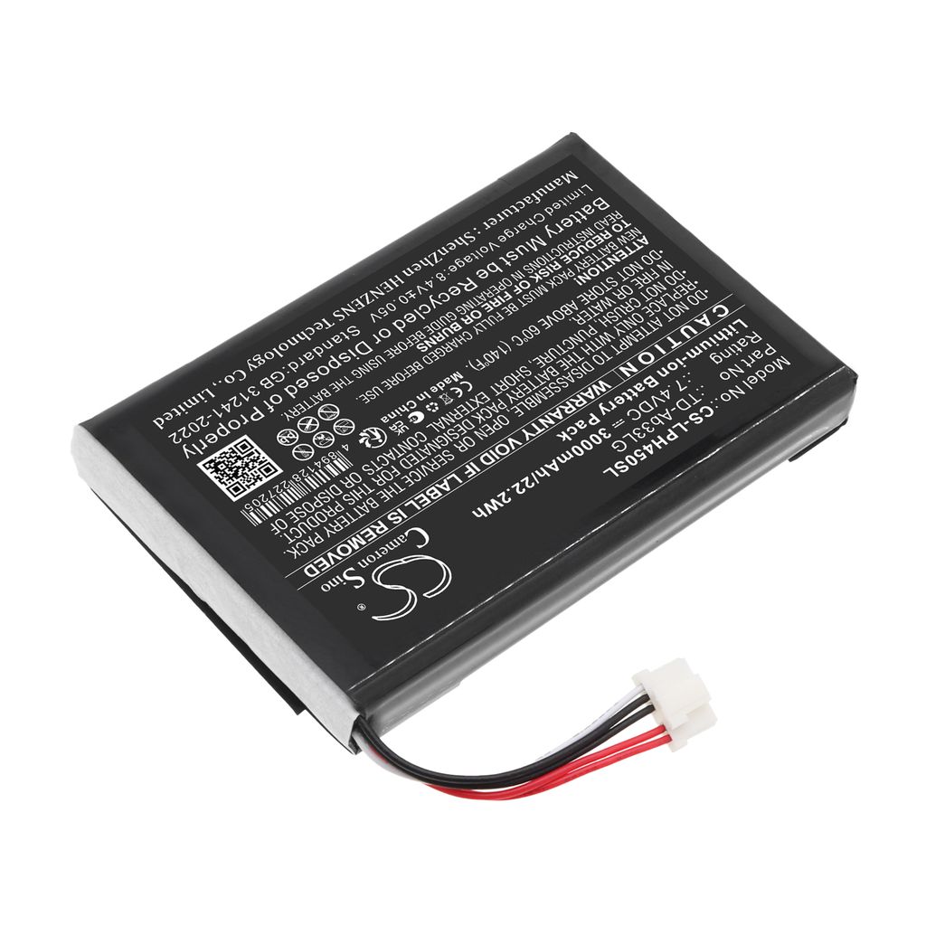 Batteri til LG EAC63379202,TD-Ab33LG 3000 mAh