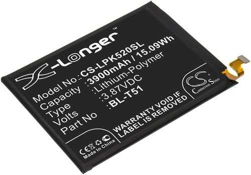 Batteri til LG BL-T51,EAC64788701 3900 mAh