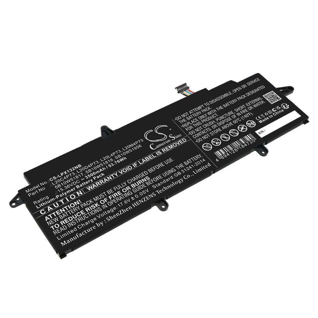 Batteri til Lenovo L20C4P73,L20D4P73,L20L4P73,L20M4P73,5B10W51817,5B10W51818,5B10W51819,5B10W51820,5B10W51855,SB10W5192 3500 mAh