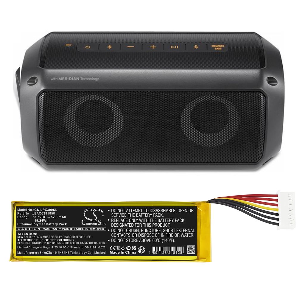 Batteri til LG EAC63918501 5200 mAh
