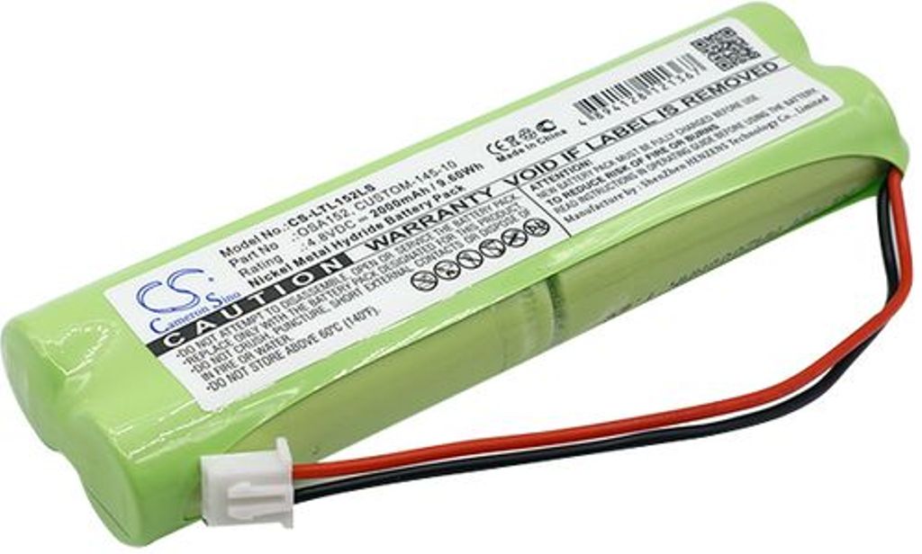 Batteri til Lithonia OSA152,CUSTOM-145-10 2000 mAh