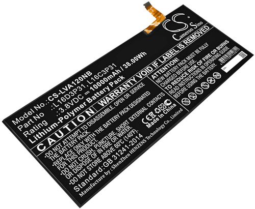 Batteri til Lenovo L16D3P31,L16C3P31 10000 mAh