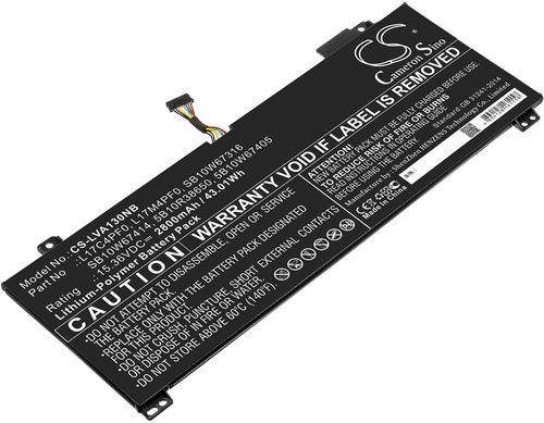 Batteri til Lenovo L17C4PF0,L17M4PF0,SB10W67316,SB10W67414,5B10R38650,5B10W67405 2800 mAh