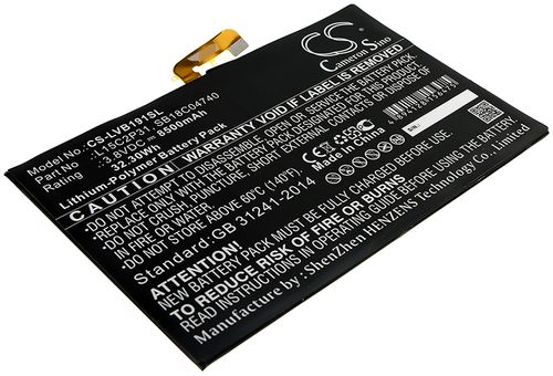 Batteri til Lenovo L15C2P31,SB18C04740 8500 mAh