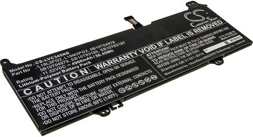 Batteri til Lenovo L18L3PG2,L18M3PG2,5B10T04978,5B10T04979,5B10T09111,5B10T09113,5B10W13939,5B10W13941,5B10W13942,5B10W 4900 mAh