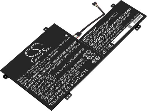 Batteri til Lenovo 5B10T83739,5B10T83740,L18M3PFA,L18D3PF2 5050 mAh