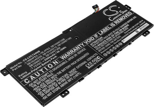 Batteri til Lenovo 5B10U40209,5B10U40210,5B10W67185,5B10W67296,L18L4PE0,L18M4PE0,SB10W67235,SB10W67368 6500 mAh