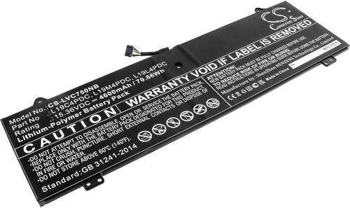Batteri til Lenovo L19C4PDC,L19M4PDC,L19L4PDC 4600 mAh