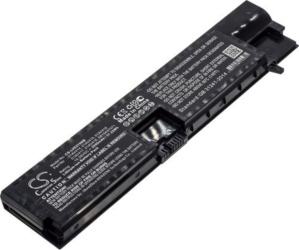 Batteri til Lenovo 01AV414,01AV415,01AV416,01AV417,01AV418,SB10K97571,SB10K97572,SB10K97573,SB10K97574,SB10K97575 2050 mAh