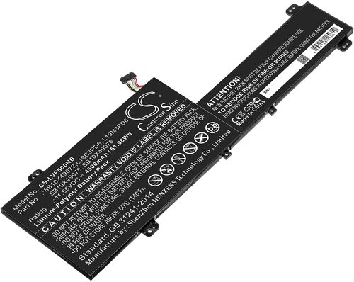 Batteri til Lenovo 5B10X49072,L19C3PD6,L19M3PD6,SB10X49076,SB10X49078,L19D3PD6,SB10X49071 4500 mAh