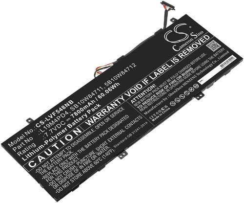 Batteri til Lenovo L19M4PD4,SB10W84711,5B10W84712 7800 mAh