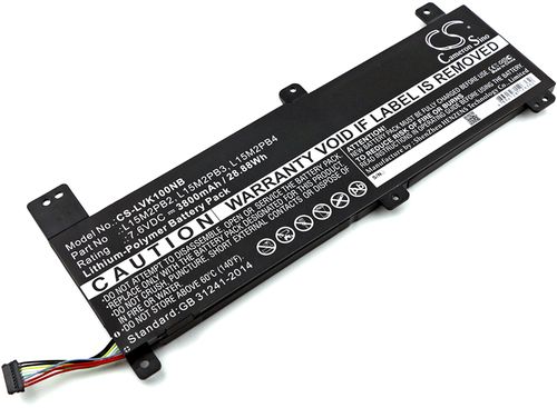 Batteri til Lenovo L15M2PB2,L15M2PB4,5B10K87714,B10K87722,L15L2PB2,5B10K90803,5B10K87712,L15C2PB2,5B10K90785,5B10K90784 3800 mAh
