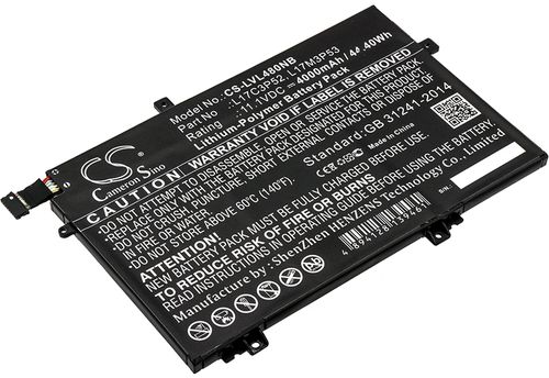 Batteri til Lenovo L17C3P52,L17M3P53,SB10K97613,01V466,B10K97613,01AV464 4000 mAh