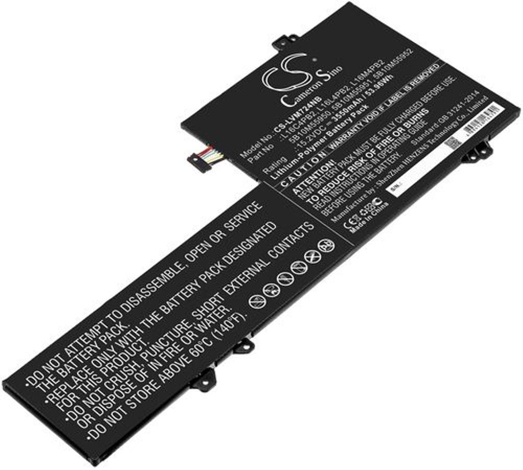 Batteri til Lenovo 5B10M55950,5B10M55951,5B10M55952,L16C4PB2,L16L4PB2,L16M4PB2 3550 mAh