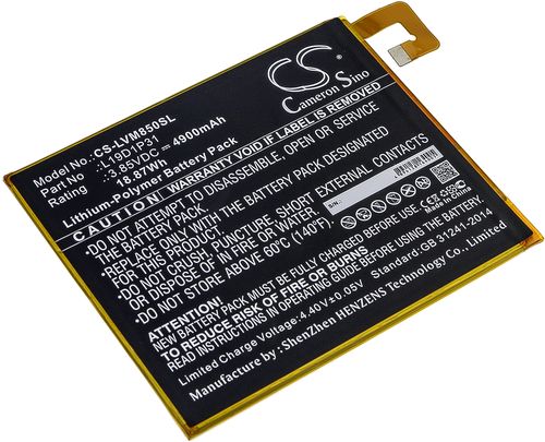 Batteri til Lenovo L19D1P31 4900 mAh