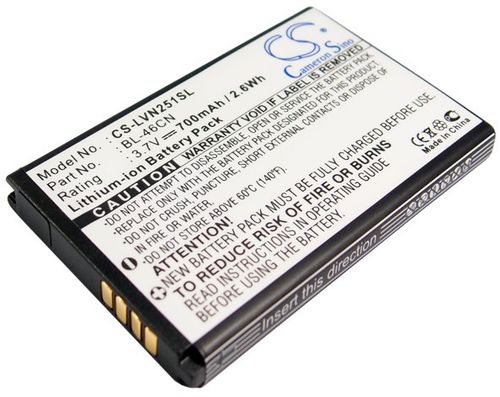 Batteri til LG BL-46CN,EAC61638202 700 mAh