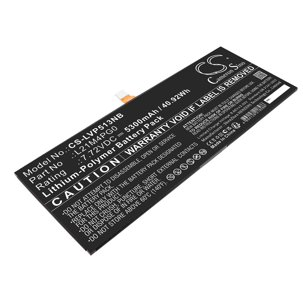 Batteri til Lenovo L21C4PG0,L21D4PG0,L21L4PG0,L21M4PG0,SB11D64647 5300 mAh
