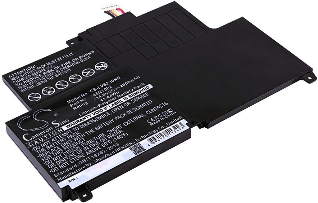 Batteri til Lenovo 45N1092,45N1093,45N1094,45N1095 2800 mAh