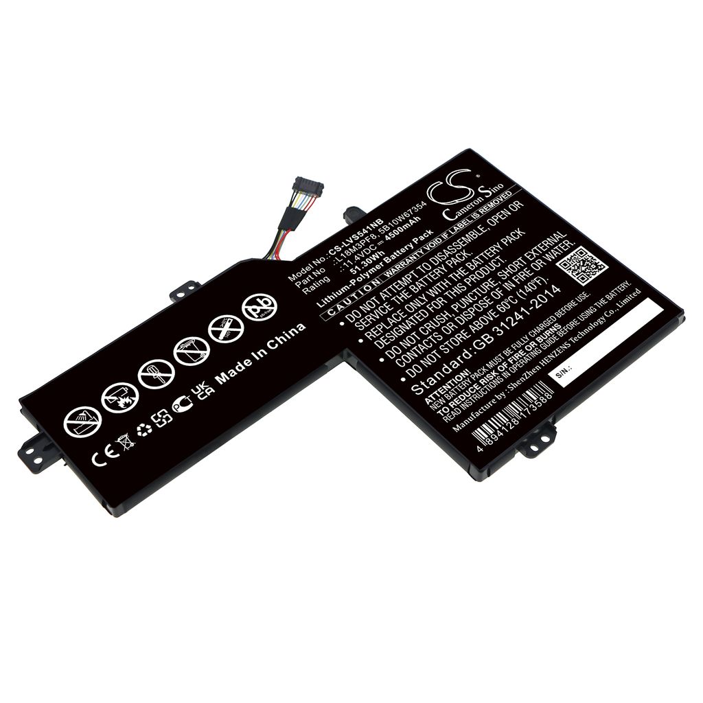 Batteri til Lenovo L18M3PF8,5B10W67354 4500 mAh